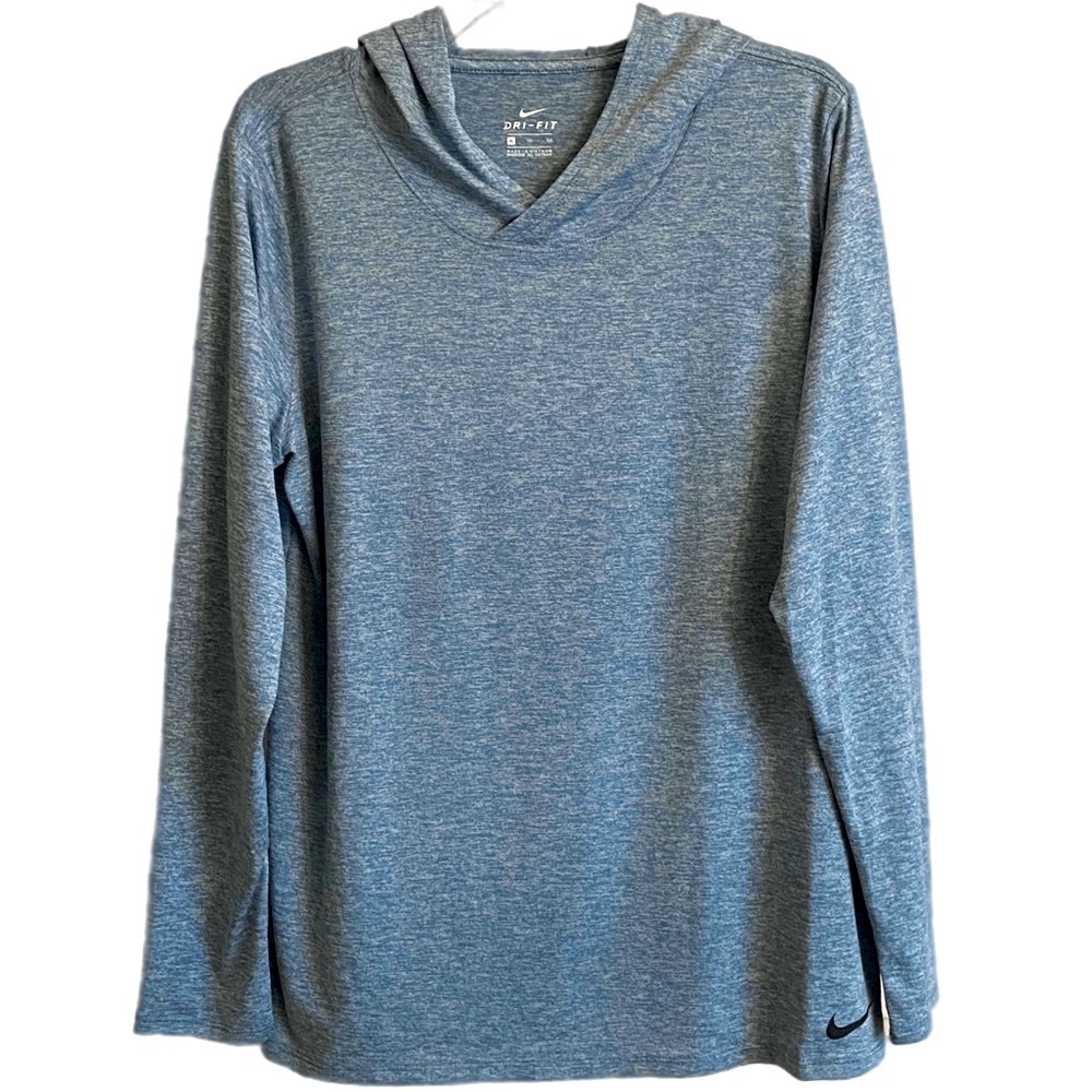 Nike Performance Shirt Dri Fit Long Sleeve Athletic Pullover - Picture 12 of 16